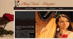 Desktop Screenshot of amyturkharp.com